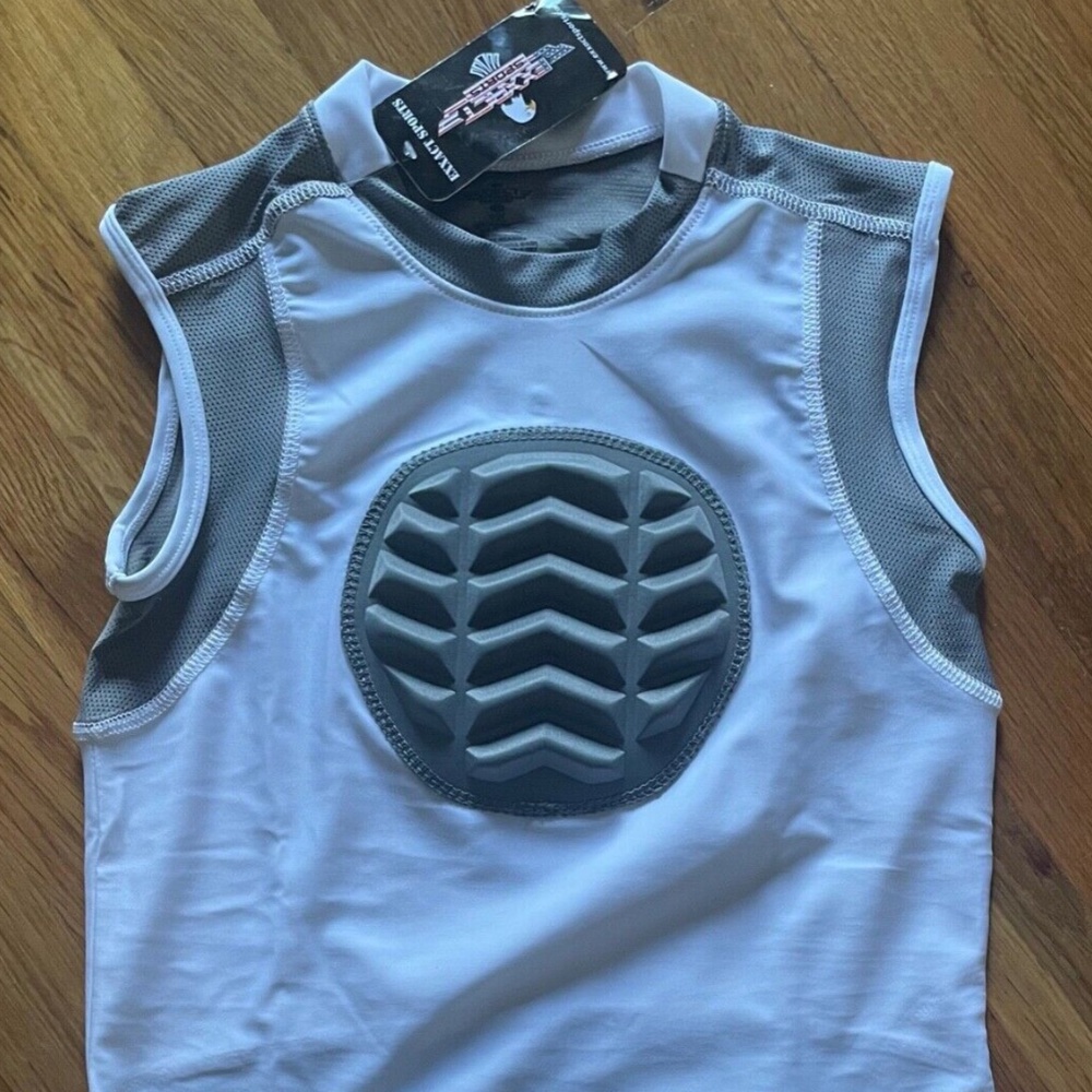 PADDED CHEST Baseball Shirt for CHEST PROTECTION XL Boys